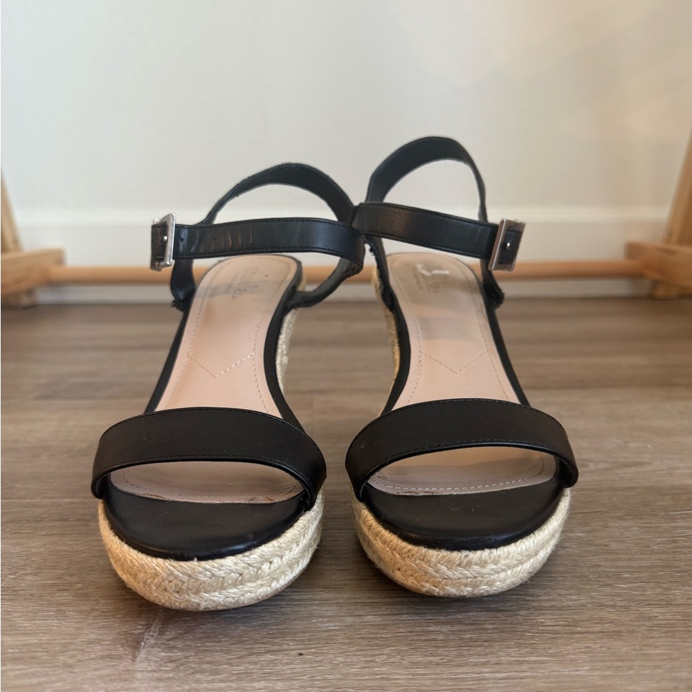 Charles By Charles David Black Espadrille Shoes
